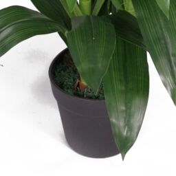 Leaf Artificial 100cm Pink Cymbidium Orchid Plant - Extra Large in Dark Pink - thumbnail 5