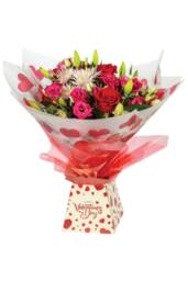 KDMD Red Heart Valentines Living Vases 30 Pack in Cream - thumbnail 3