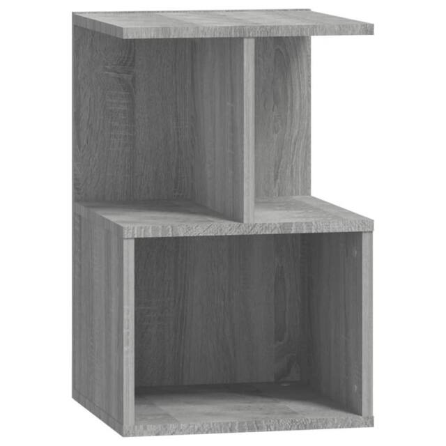 Berkfield Home Bedside Cabinet Grey Sonoma 35x35x55 cm Engineered Wood - Size: 35 x 35 x 55 cm - image 1