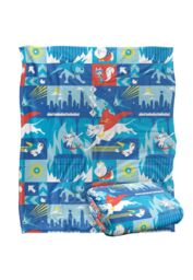 Warner Brothers Dc League Of Super Pets Officially Licensed Silky Touch Super Soft Throw Blanket 152 x 127 cm in White - thumbnail 2