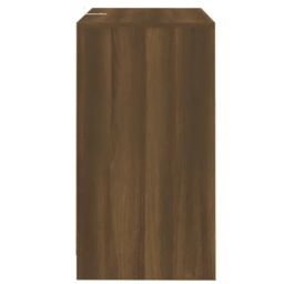 Berkfield Home Sideboard Brown Oak 70x41x75 cm Engineered Wood - Size: 70 x 41 x 75 cm - thumbnail 4