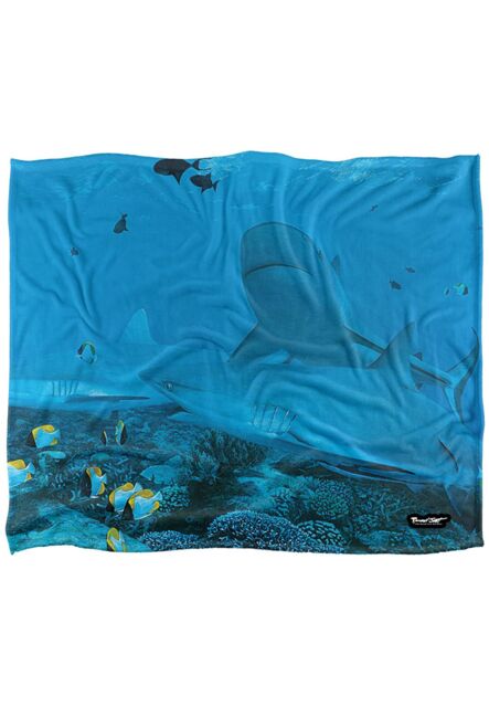 Wild Wings Frenzy 2 Silky Touch Super Soft Throw Blanket 152 X 127 cm in White - image 1