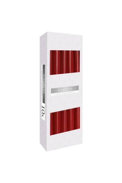 KDMD Burgundy Taper Candle - Elegant, Long-Lasting, Perfect for Décor - image 1