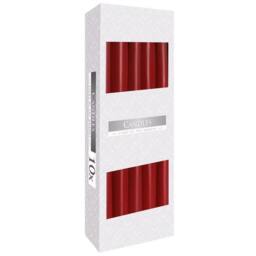 KDMD Burgundy Taper Candle - Elegant, Long-Lasting, Perfect for Décor - thumbnail 3