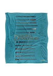 Warner Brothers Fantastic Beasts The Secrets Of Dumbledore Officially Licensed Silky Touch Super Soft Throw Blanket 152 x 127 cm in White - thumbnail 1