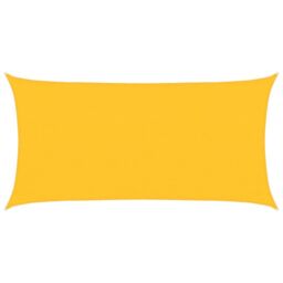 Berkfield Home Sunshade Sail 160 g/m¬≤ Yellow 3x6 m HDPE - thumbnail 2