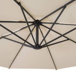 Monstershop Cantilever Parasol 3m - Cream in Beige - thumbnail 7