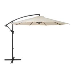 Monstershop Cantilever Parasol 3m - Cream in Beige