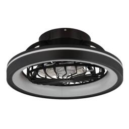 Netlighting Deanne Ceiling Fan Black 1x RGB LED Dimmable 2700-6500K Remote - thumbnail 2