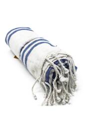 KDMD Ocean Blue Hamman Spa Towel 90x170cm - Soft, Absorbent Cotton Blend in White - Size: 90x170 cm - thumbnail 2