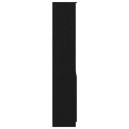 Berkfield Home Highboard Black Oak 70x35x180 cm Engineered Wood - Size: 70 x 35 x 180 cm - thumbnail 7