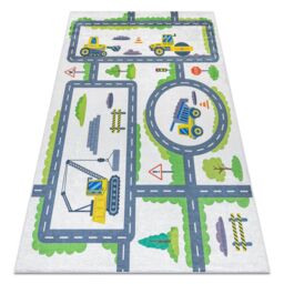 RugsX Bambino Rug in White - Size: 160 cm x 220 cm - thumbnail 1