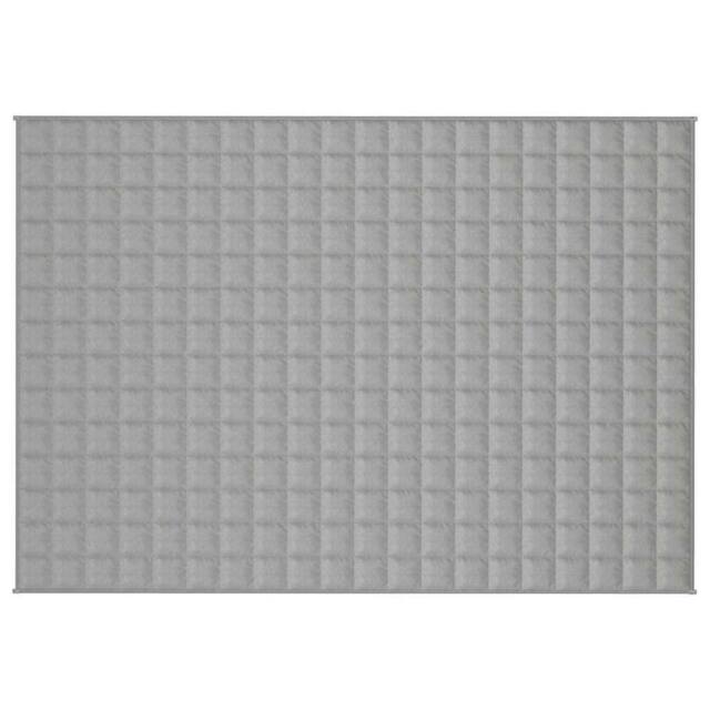 Berkfield Home Weighted Blanket Grey 138x200 cm Single 6 kg Fabric - image 1