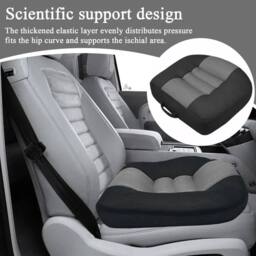 SPETLEK Adult Car Booster Seat Cushion in Black - thumbnail 4