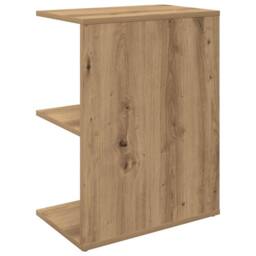 Berkfield Home Elegant Bedside Tables 2 pcs Artisan Oak 46.5x29x61 cm Engineered Wood in Brown - thumbnail 7