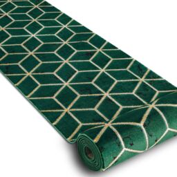 RugsX Exclusive Emerald Runner in Green - Size: 80 cm x 140 cm - thumbnail 3