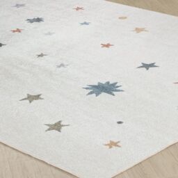 Livabliss Lilian - Kids Beige Orange Green Grey Washable Rug for Children's Rooms - Size: 140 cm x 200 cm - thumbnail 6