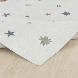 Livabliss Lilian - Kids Beige Orange Green Grey Washable Rug for Children's Rooms - Size: 140 cm x 200 cm - thumbnail 4