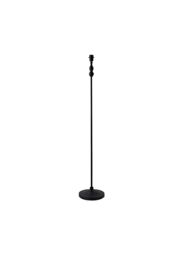 ValueLights Maggie Metal Candlestick Slim Floor Lamp Base in Black - thumbnail 7