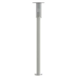 Berkfield Home Outdoor Floor Lamps 3pcs Silver 100 cm Stainless Steel - thumbnail 6