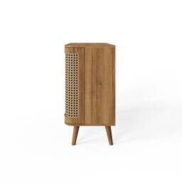 GFW Sorrel Rattan Compact Sideboard in Brown - thumbnail 5
