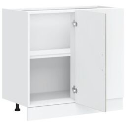 Berkfield Home Sink Base Cabinet Concrete Grey Engineered Wood - thumbnail 6