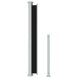 Berkfield Home Patio Retractable Side Awning 180x500 cm Black - thumbnail 5