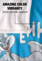 Warner Brothers Looney Tunes Officially Licensed Silky Touch Super Soft Throw Blanket 152 x 127 cm in White - thumbnail 4