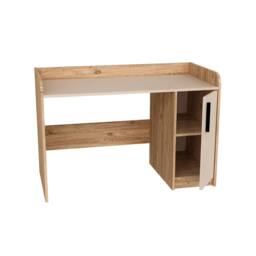 Destina Home Luses Computer Desk with Cabinet in Tan - Size: 1 Pack - thumbnail 5