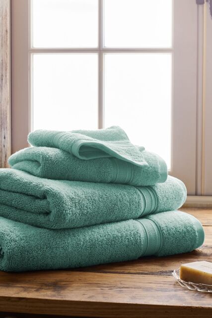CHRISTY 'Serene' Soft Tone 100% Combed Cotton Towels in Duck Egg Blue - Size: Bath Sheet - image 1