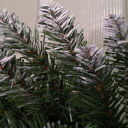 Samuel Alexander 60cm Snow Tip Christmas Wreath with 160 Bullet Tips in Green - thumbnail 5