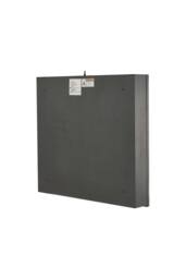 Living and Home Wall-mounted Bathroom Mirror Cabinet with Led Lights in Black - thumbnail 4