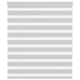 Berkfield Home Elegant Zebra Blind Light Grey 125x150 cm Fabric Width 120.9 cm P - thumbnail 2