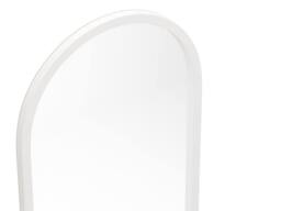 Vente-unique Large Arched Paulownia Wood Mirror - L65 X H170 Cm - White - SHANGI - thumbnail 5