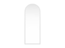 Vente-unique Large Arched Paulownia Wood Mirror - L65 X H170 Cm - White - SHANGI - thumbnail 2