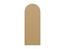 Vente-unique Large Arched Paulownia Wood Mirror - L65 X H170 Cm - White - SHANGI - thumbnail 6