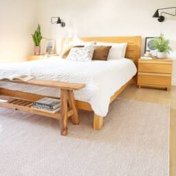 Kukoon Machine Washable Beige Cream Bobble Texture Area Rug - Size: 120 cm x 170 cm - thumbnail 7