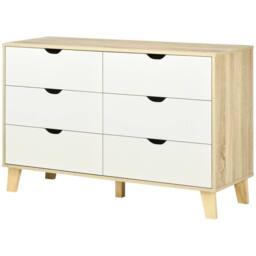 Pirlo Plush 6 Drawers Bedroom Storage Chest in Brown - thumbnail 9
