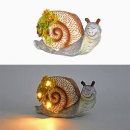 Obasyhig Solar Outdoor Waterproof Simulation Animal Lawn Light - Snail Style - thumbnail 2