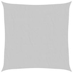 Berkfield Home Sun Shade Sail Light Grey 7x7 m 100% Polyester Oxford - thumbnail 2