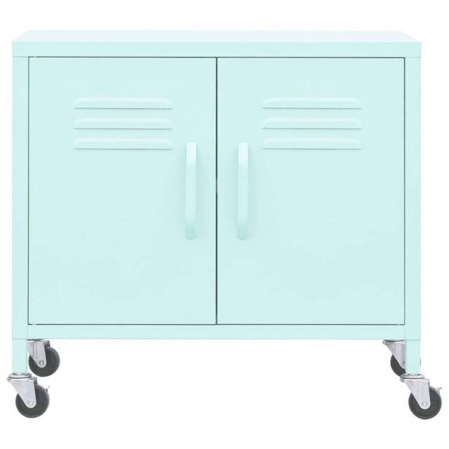 Berkfield Home Storage Cabinet Mint 60x35x56 cm Steel - Size: 60 x 35 x 56 cm - image 1