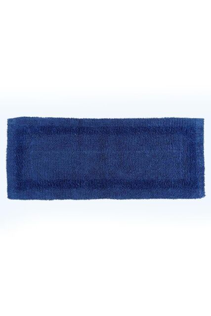 Homescapes Luxury Bath Mat Runner Reversible 1600GSM 100% Cotton, 40 x 100cm Long in Navy - Size: 40 x 100 cm - image 1