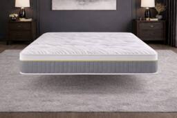 Chester & Oakley Harmony Hybrid Pocket Spring Mattress in White - Size: Small Single - thumbnail 4
