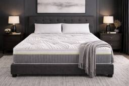 Chester & Oakley Harmony Hybrid Pocket Spring Mattress in White - Size: Small Single - thumbnail 6