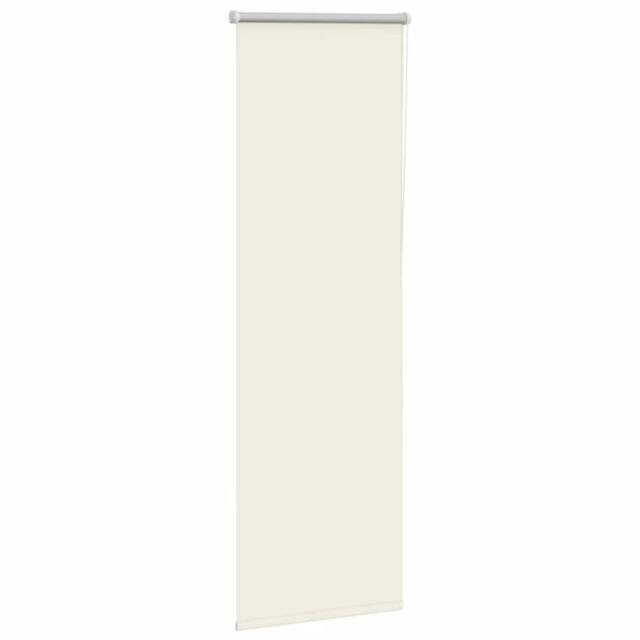 Berkfield Home Roller Blind Blackout Off-White 55x210 cm Fabric Width 50.7 cm Po… - image 1