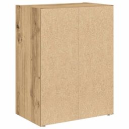 Berkfield Home Bookcase Artisan Oak 40x24x52 cm Engineered Wood in Brown - Size: 40 x 24 x 52 cm - thumbnail 7