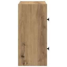 Berkfield Home Bookcase Artisan Oak 40x24x52 cm Engineered Wood in Brown - Size: 40 x 24 x 52 cm - thumbnail 6
