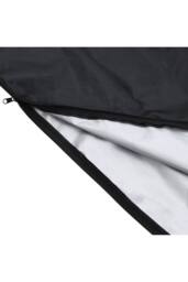 Living and Home 0.72m W x 2.61m H Outdoor Waterproof Banana Umbrella Parasol Cover in Black - thumbnail 3