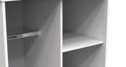 Ready Assembled 2 U Dallas Open Wardrobe (Ready Assembled) in White - thumbnail 4