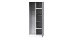 Ready Assembled 2 U Dallas Open Wardrobe (Ready Assembled) in White - thumbnail 3